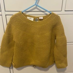 Mustard Zara knit size 3-4